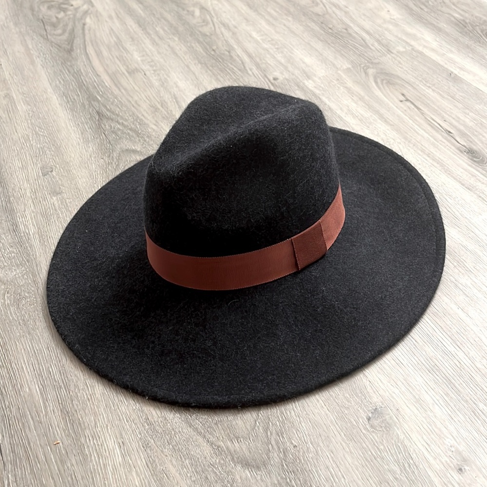 H&M wide brim winter hat